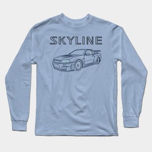 Skyline GTR Long Sleeve T-Shirt